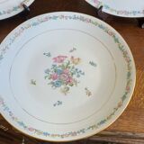 3 serving dishes in Limoges porcelain - Porcelaine limousine