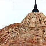Rattan hanging lamp