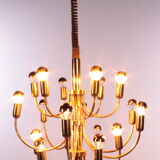 Sciolari Pendant lamp for Boulanger with 18 lights, 1960