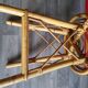 Vintage rattan stool