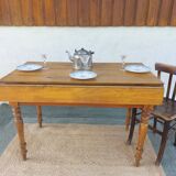 wooden table with extensions