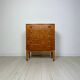 1960s Vintage Kai Kristiansen Teak Bow Front Dresser