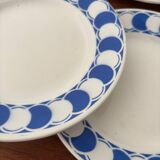 Set of 6 Digoin Sarreguemines dessert plates – Dorothy model – v