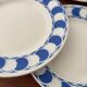 Set of 6 Digoin Sarreguemines dessert plates – Dorothy model – v