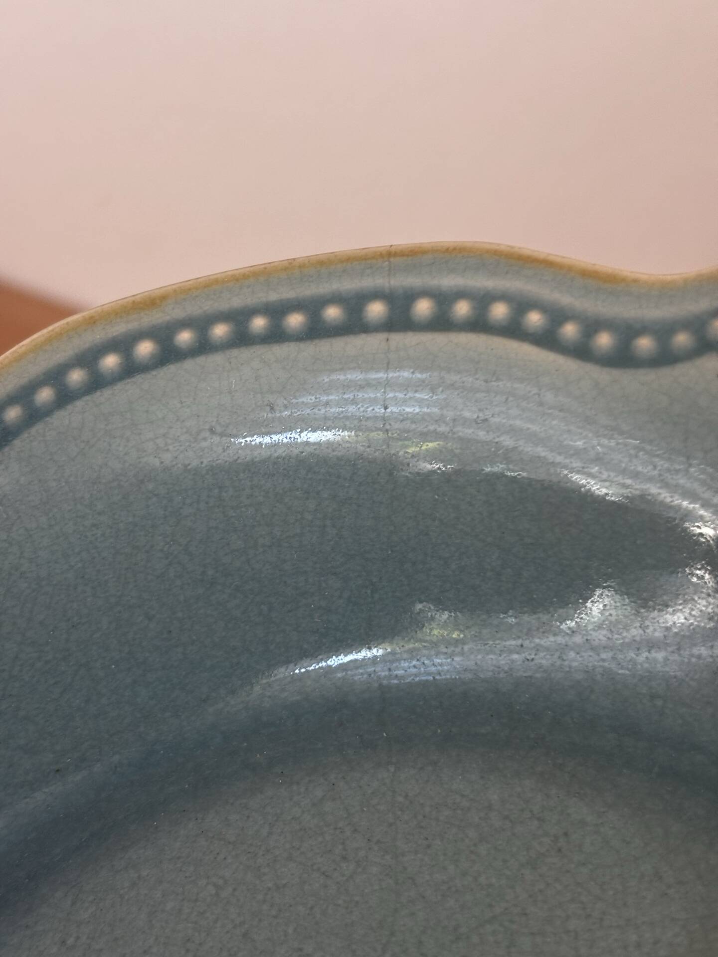 Ensemble assiette plate et bol Geneviève Lethu Mathilde