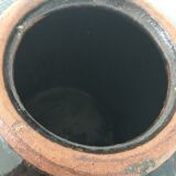 Asian jar in enamelled sandstone