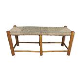 Mulched bench