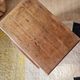 Small vintage wooden piece of furniture with 3 drawers - small chest of drawers.