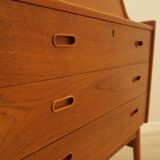 Teak secretary, Danish design, 1960s, designer: Arne Wahl Iversen, manufact