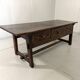 Brutalist antique Spanish coffee table 1880's