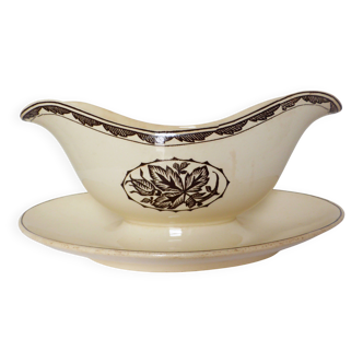 Vintage Sarreguemines sauce boat 210789