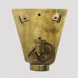 Pair of Mid-century Modern Italian "Rostrato" Murano Glass Sconces