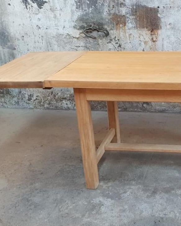 Farm table with extension cord