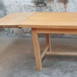 Farm table with extension cord
