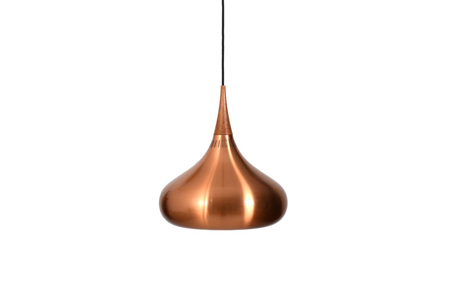 Jo Hammerborg Orient Pendel in Copper and Teak 1960s