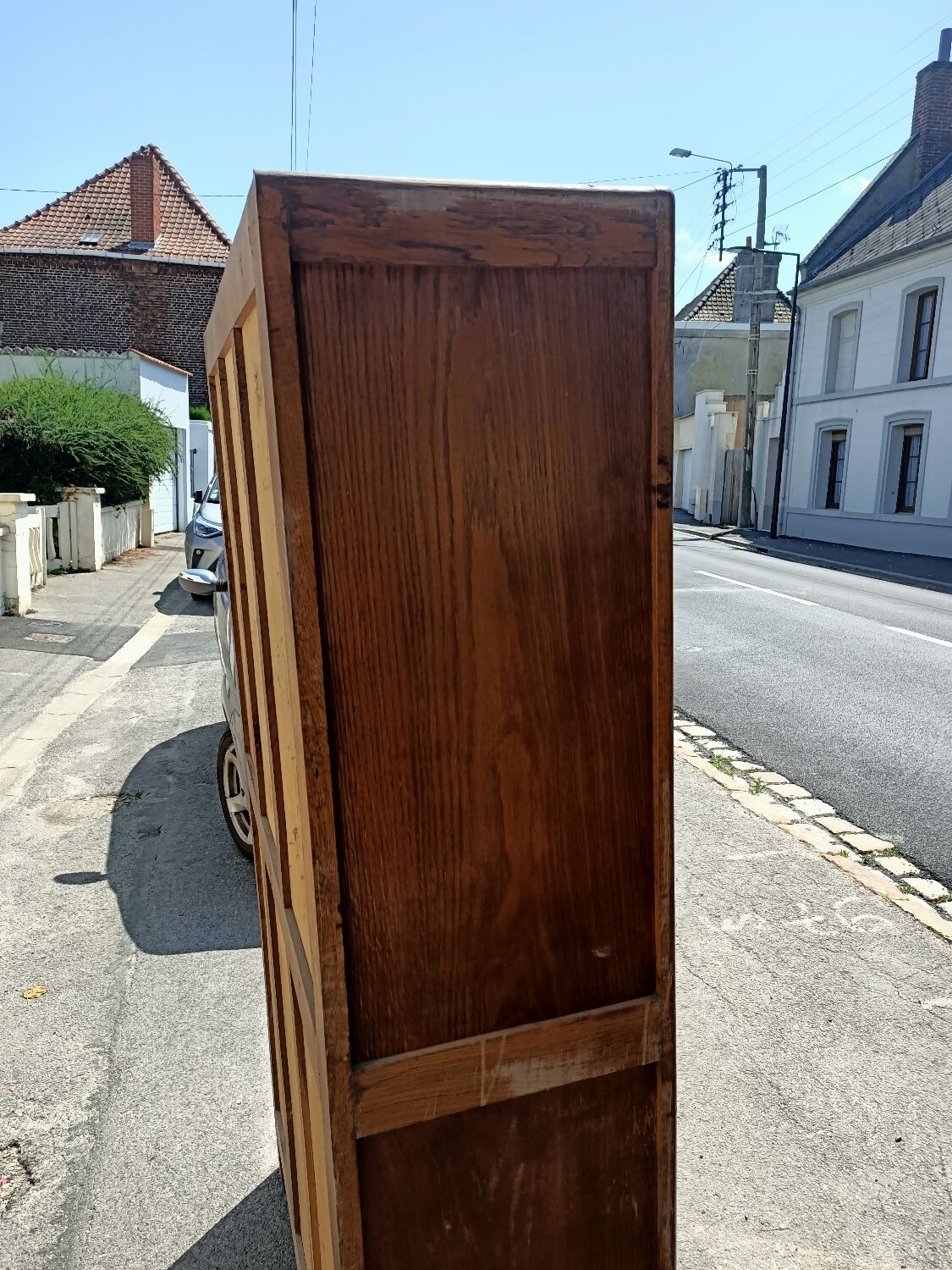 Old library glass doors