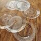 Vintage Mismatched Glass Dessert Plates