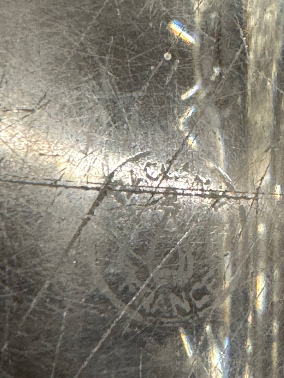 Vide-poche / cendrier en cristal – Baccarat, modèle Avila