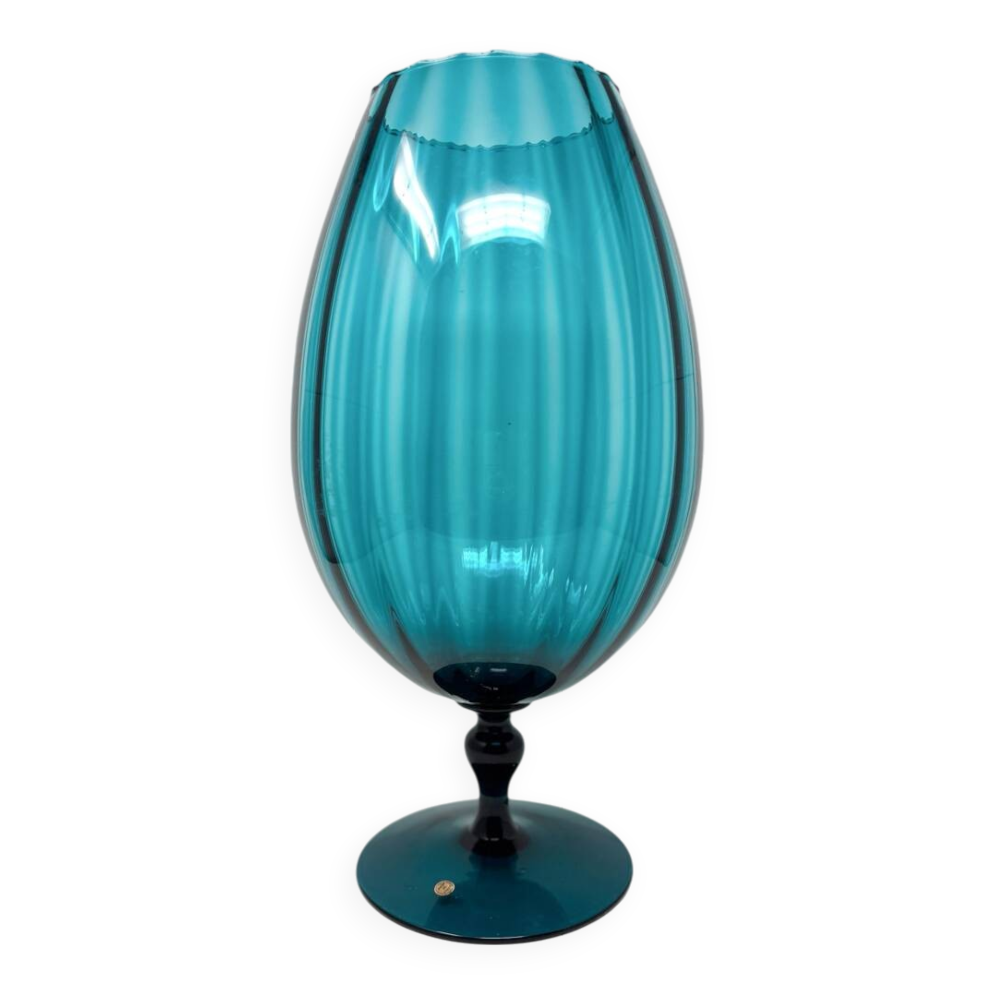 Empoli glass vase