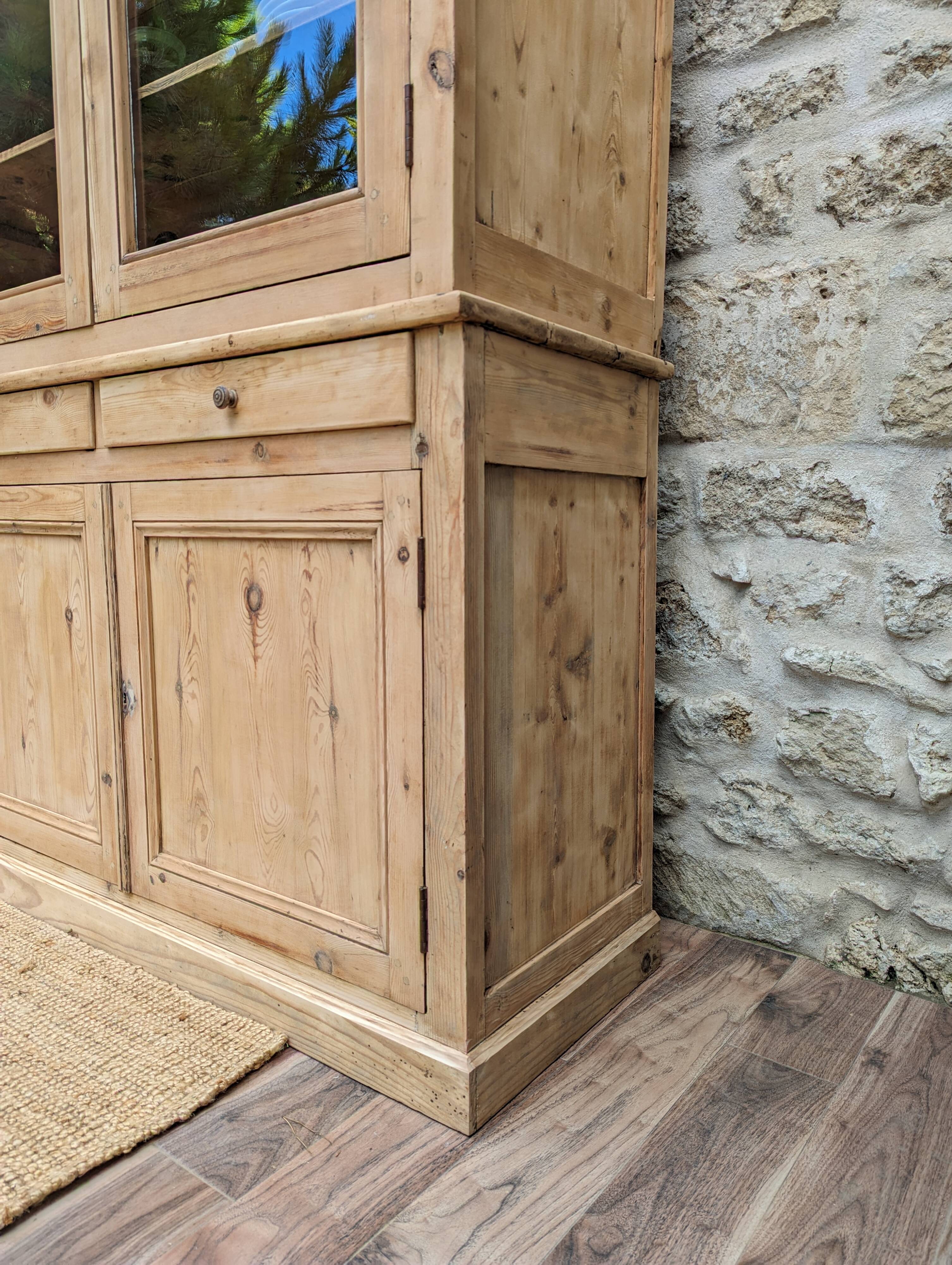 Old glazed furniture