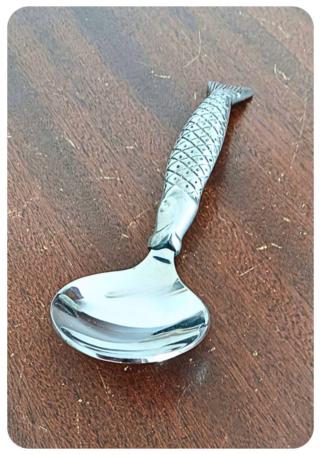 Louche à sucre Carroll Boyes des années 1990 « Poisson »