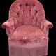 Ancien fauteuil crapaud Napoléon III