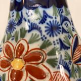 Polychrome vase eighteenth century in Delft earthenware