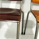 Model 106 Chairs by W. H. Gispen for Delft, 1950s, Set of 6