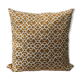 Ochre cushion motifs Seville