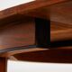 Table à manger extensible en palissandre modèle 55 par Gunni Omann pour Omann Jun, restaurée