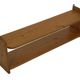 Vintage wooden wall shelve rack in pinewood minimalist design