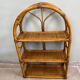 Vintage rattan shelf