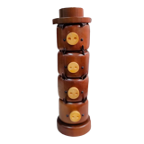 Wooden eggcups