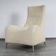 White DS264 model long chair by Matthias Hoffmann for de Sede 1980s