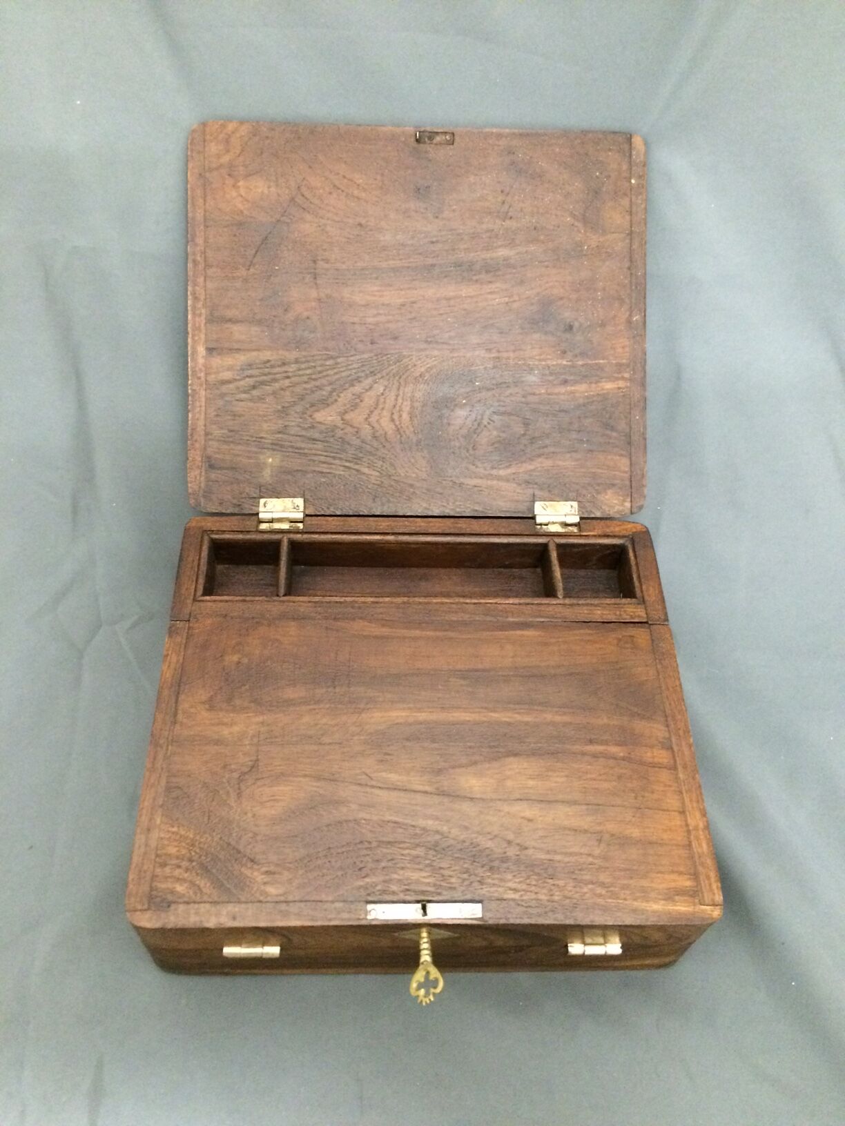 Old travel writing box