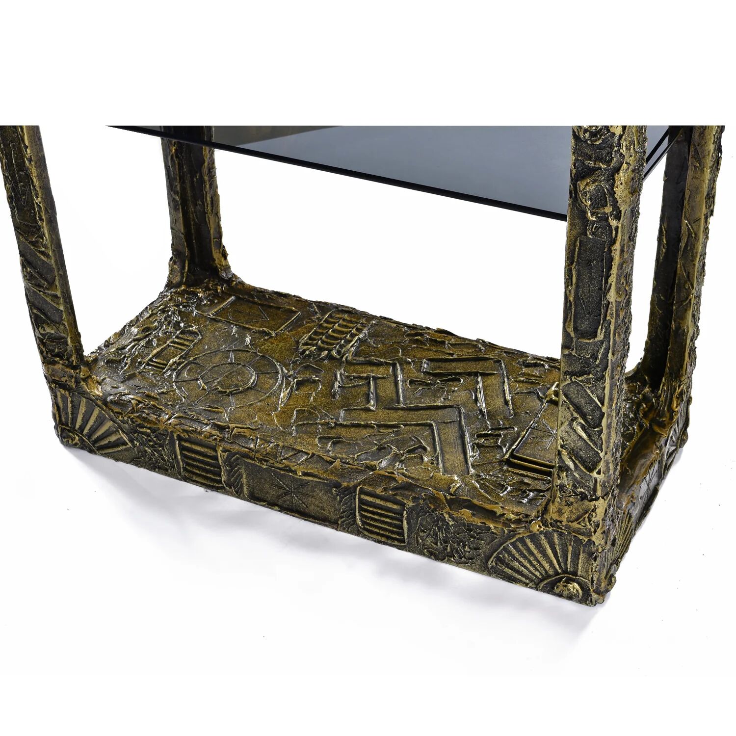 Adrian Pearsall for Craft Associates Brutalist etagere display shelves