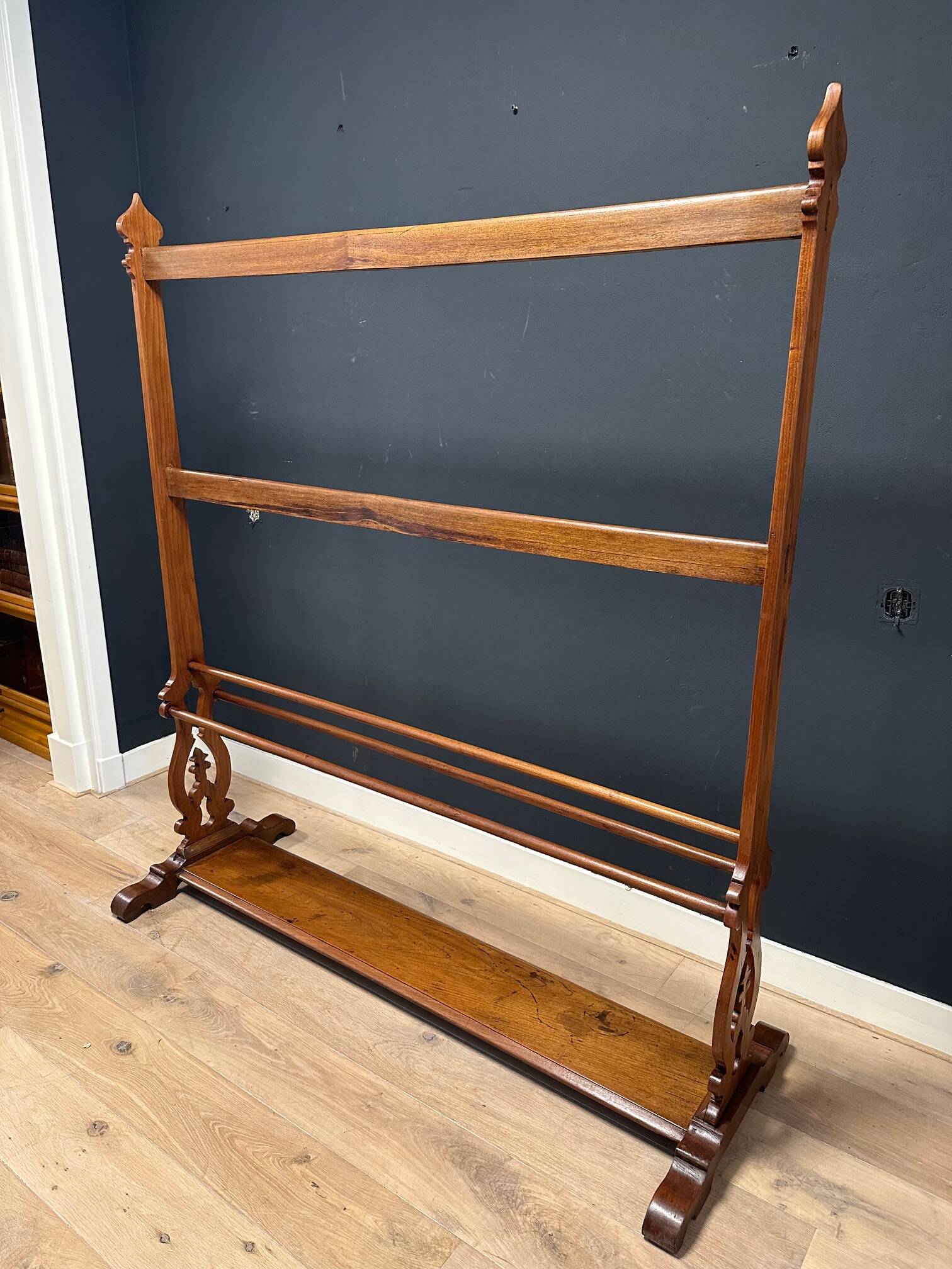 large clothing rack