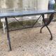 table in marble and base gooseneck
