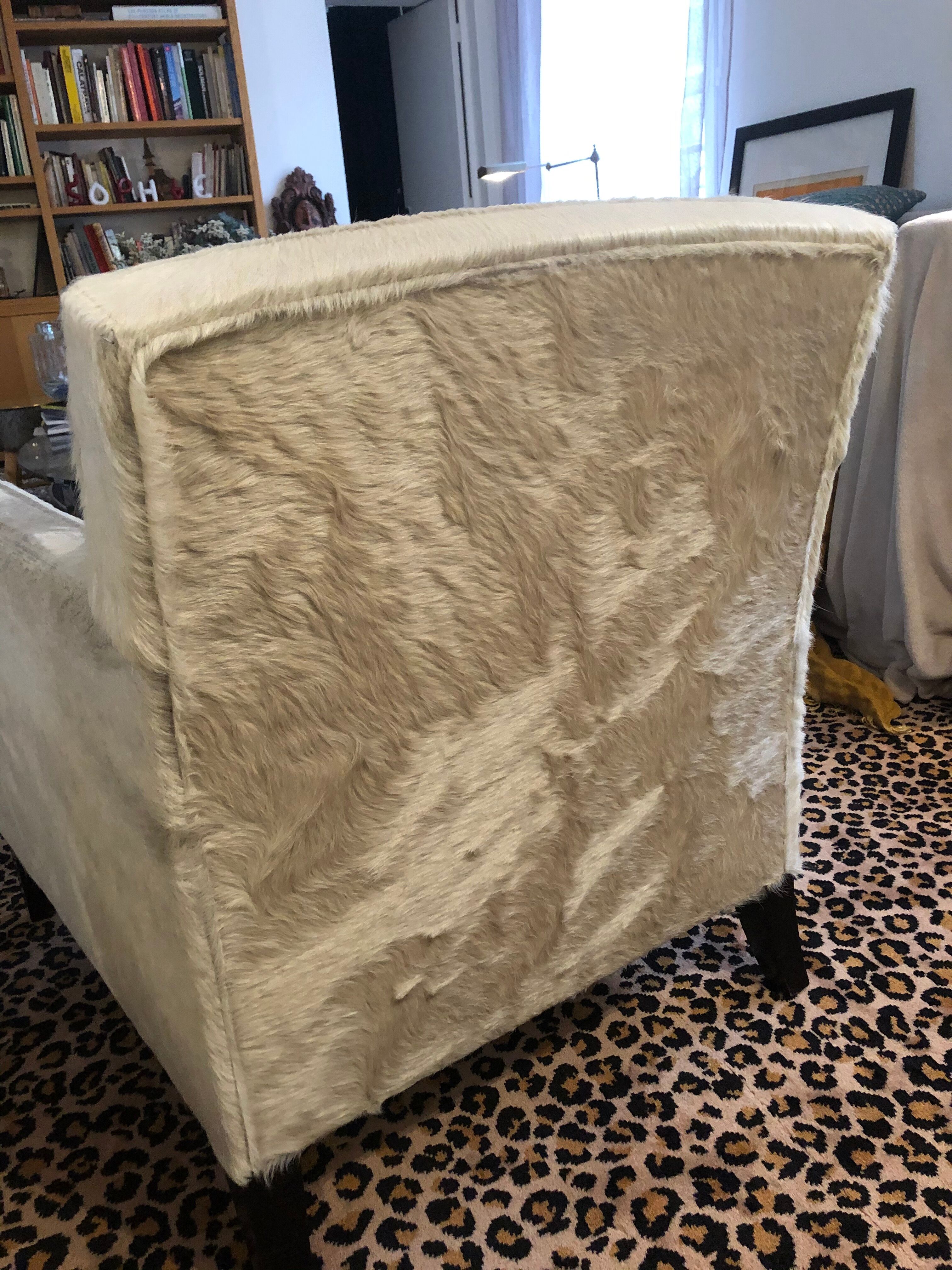 Charlotte chair at modenature covered skin