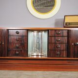 Ebony sideboard, 1940s, set of 2