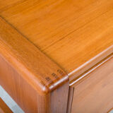 Teak Desk by H.P. Hansen Denmark - 1960s