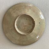 Morocco Ghotar Fez XVIIIth Polychrome earthenware blue, yellow, brown, green on a white background. 32.5 cm