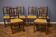 Set of 6 inlaid chairs – Biedermeier / Restoration style