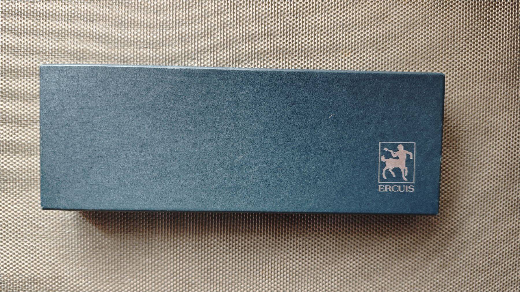 Set of 6 Ercuis modernist silver plated metal knife rests - 1960s/1970s