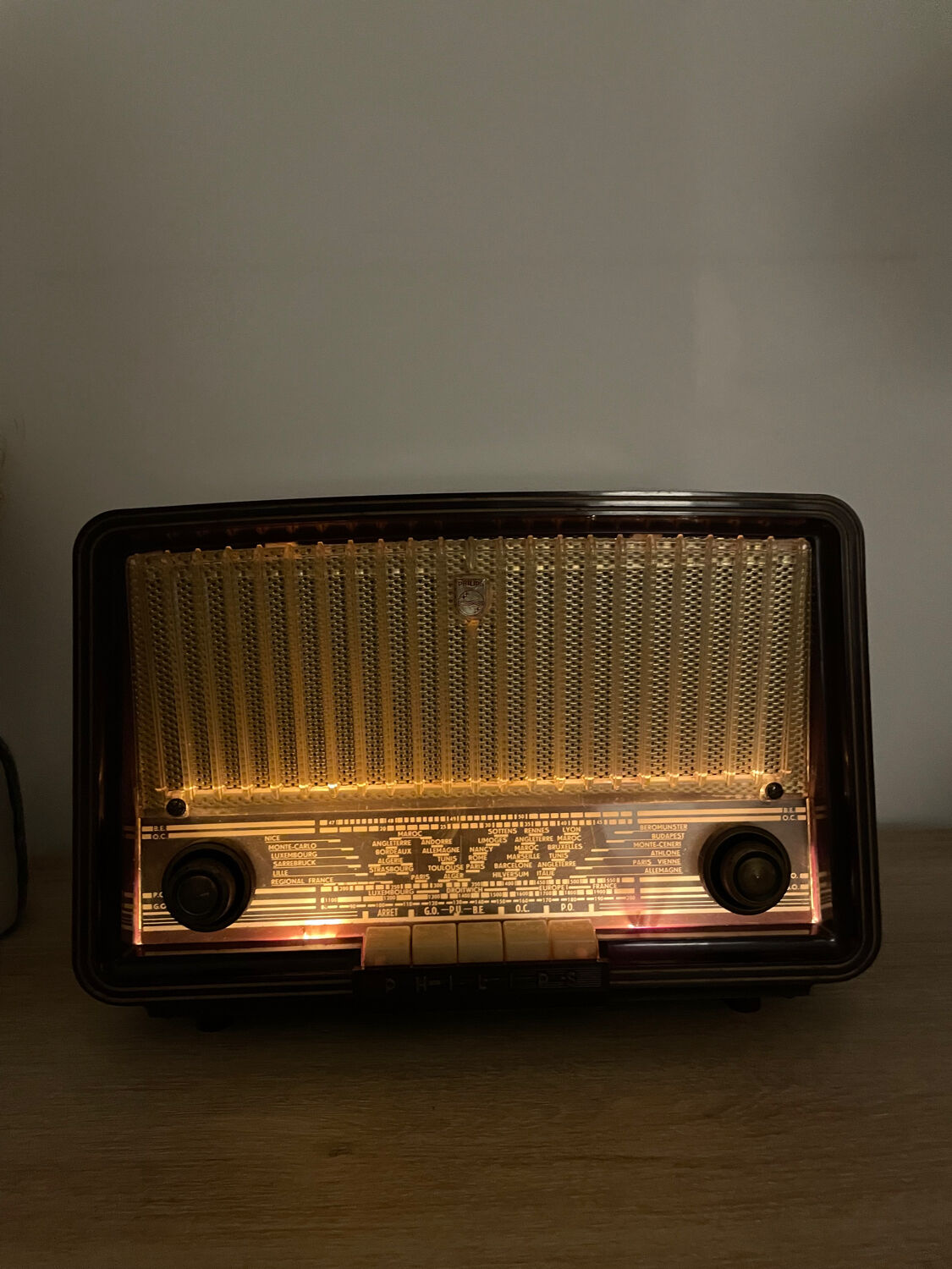 Philips radio 50s