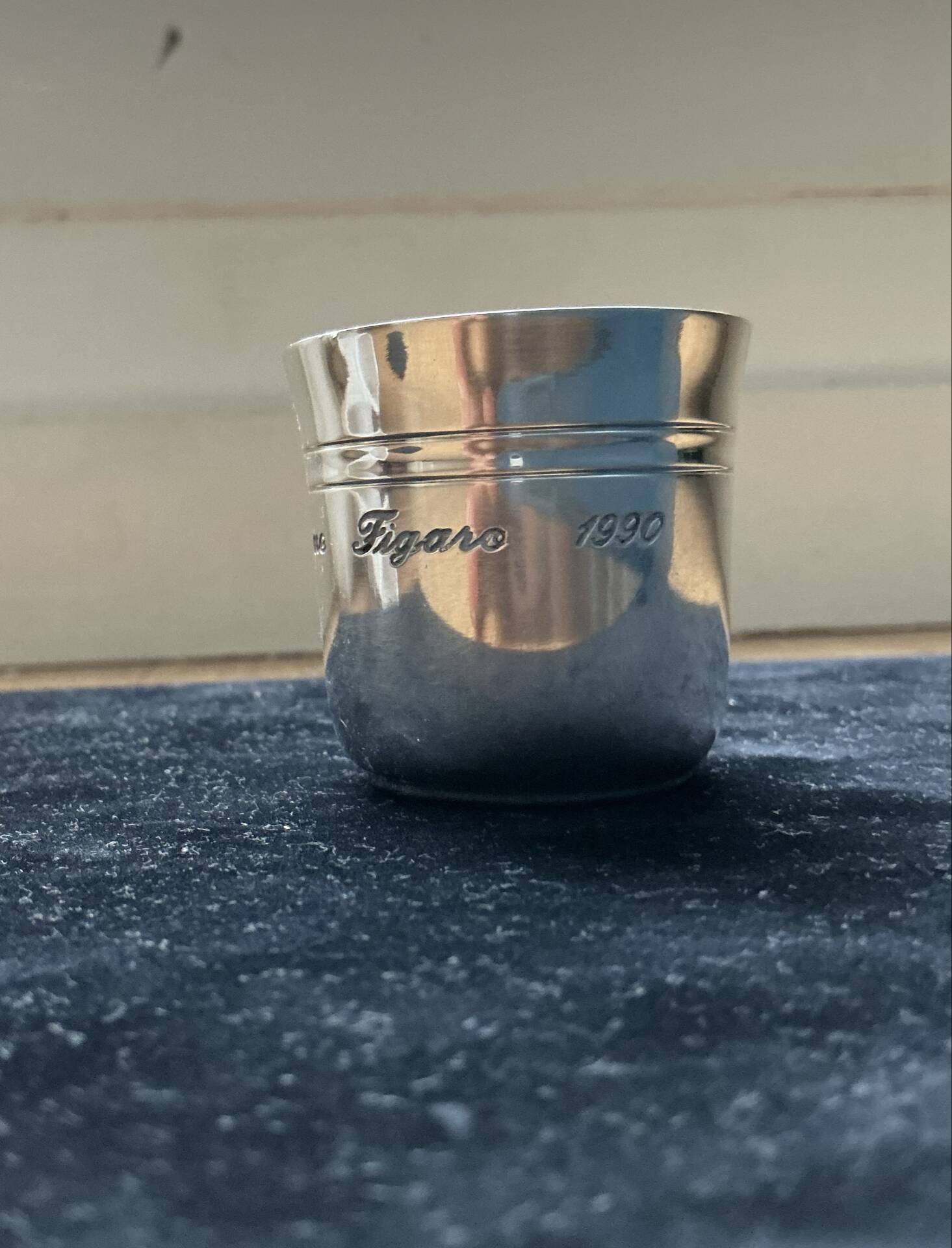 Puiforcat Timbale – Madame Figaro Trophy 1990 – Silver-Plated Metal