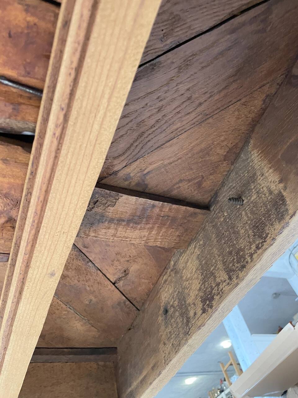 19th century oak farmhouse table 270cm with extensions