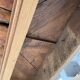 Table de ferme XIXème chêne 270cm avec allonges