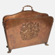 Magazine rack brass vintage
