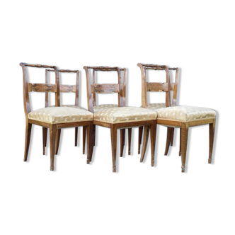 Suite of six chairs